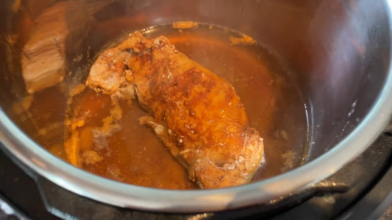 Instant Pot Pork Tenderloin