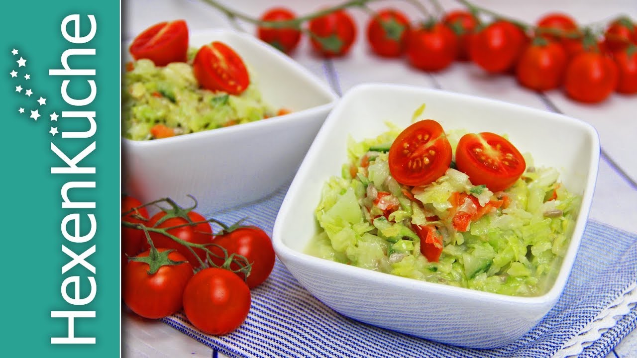 Ratz Fatz Eisbergsalat Thermomix TM5 Rezept Mein Zaubertopf