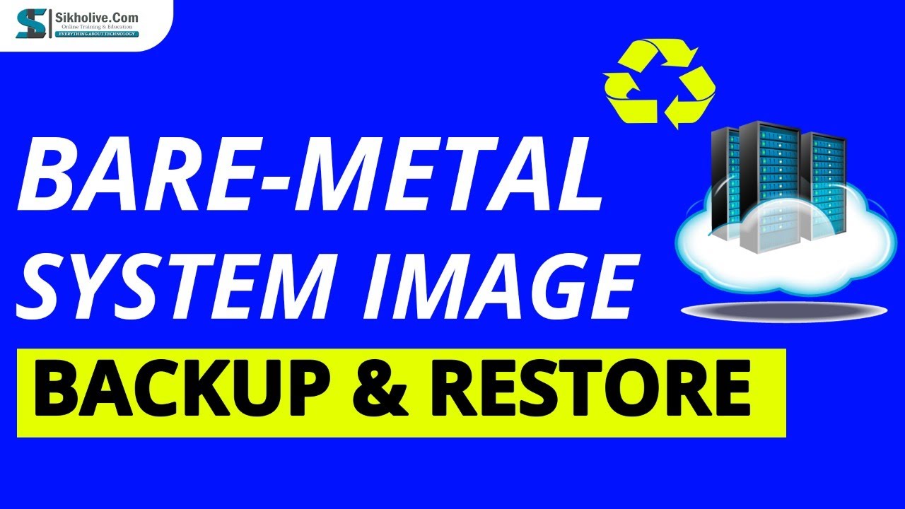 Bare-Metal  Backup & Recovery in any Windows Server OS //System Image Backup and recovery (Hindi)