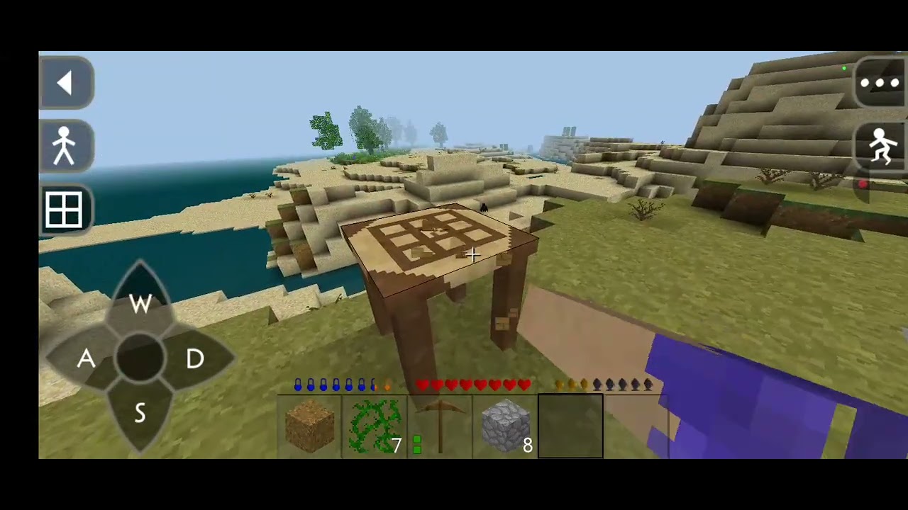 Sobrevivendo ao extremo no Survivalcraft construindo uma casa em alto mar