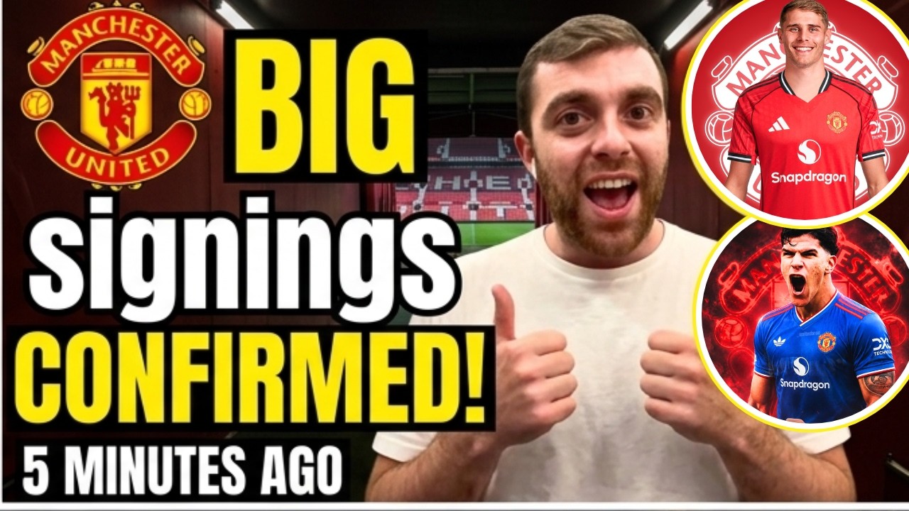 ✅IT&rsquo;S HAPPENING?! FABRIZIO ROMANO ANNOUNCED TODAY🤩MAJOR UNITED TRANSFER UPDATE JUST DROPPED!🚨#mufc