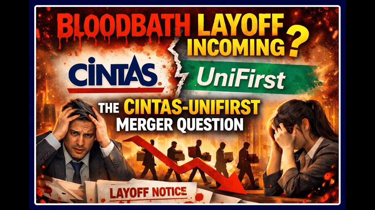 Грядут массовые увольнения? Вопрос о слиянии Cintas и UniFirst.