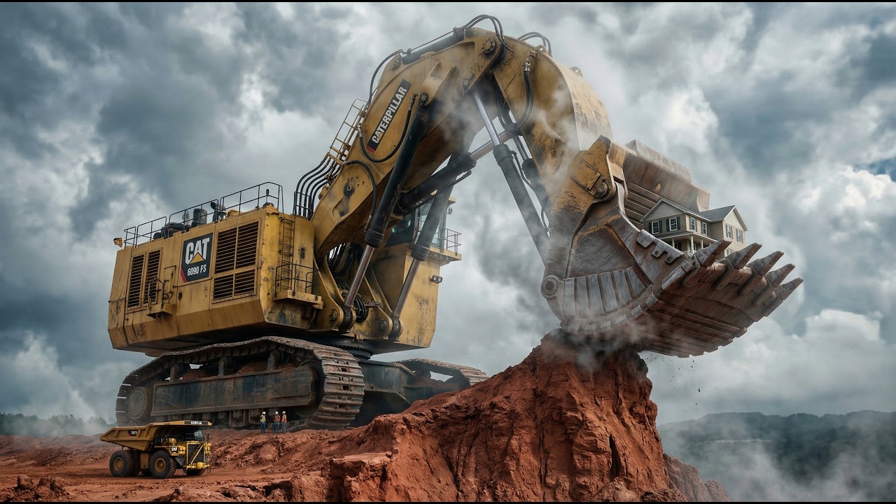 ncredible Bridge & Road Construction Process: Massive Machines at Work (4K ASMR)