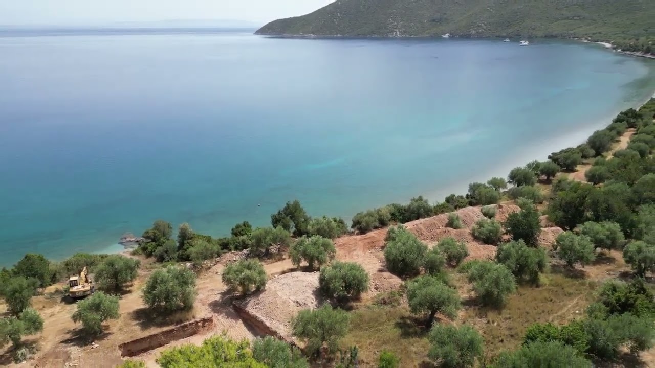 ΠΟΥΛΙΘΡΑ - ΛΕΩΝΔΙΟ - ΑΡΚΑΔΙΑ - ΠΑΡΑΘΑΛΑΣΣΙΟ ΟΙΚΟΠΕΔΟ   POULITHRA - LEONIDIO - ARCADIA - SEASIDE PLOT