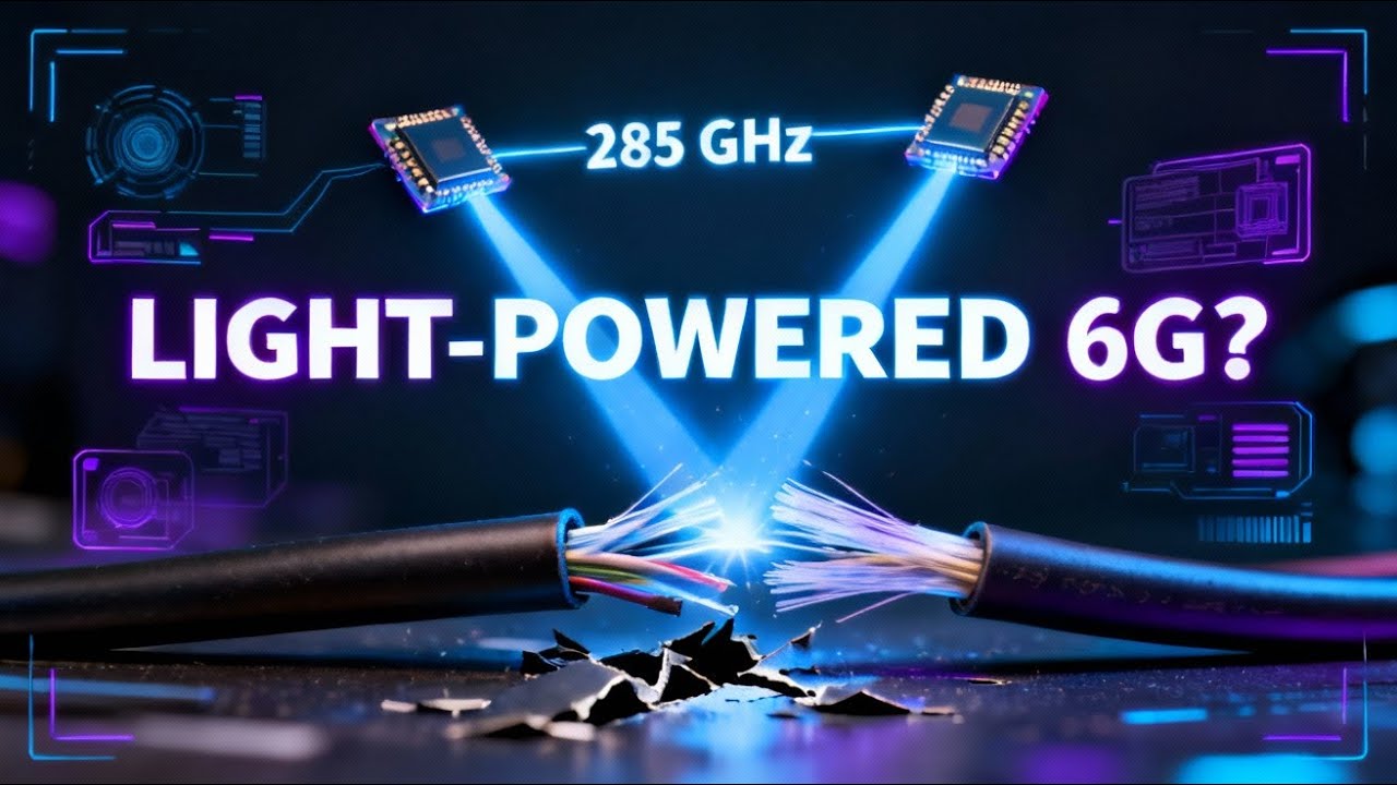 Light-Powered 6G? All-Plasmonic Sub-THz Link Hits 120 Gbit/s at 285 GHz