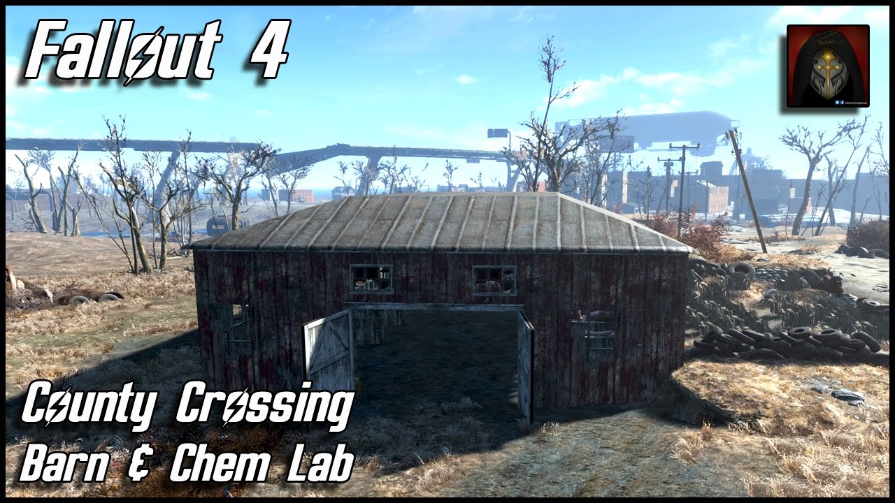 Fallout 4: County Crossing - Brahmin Barn & Chem Lab