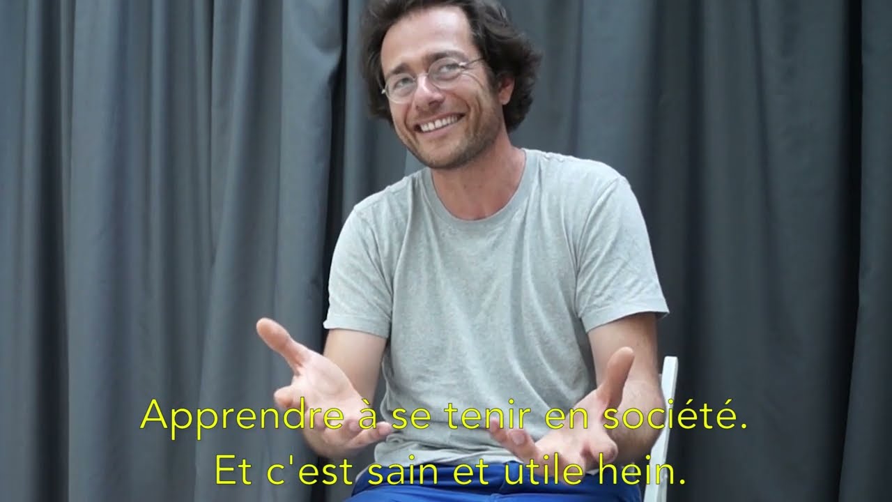 Benoit Michaud, comédien et professeur de la technique Meisner au Studio Muller