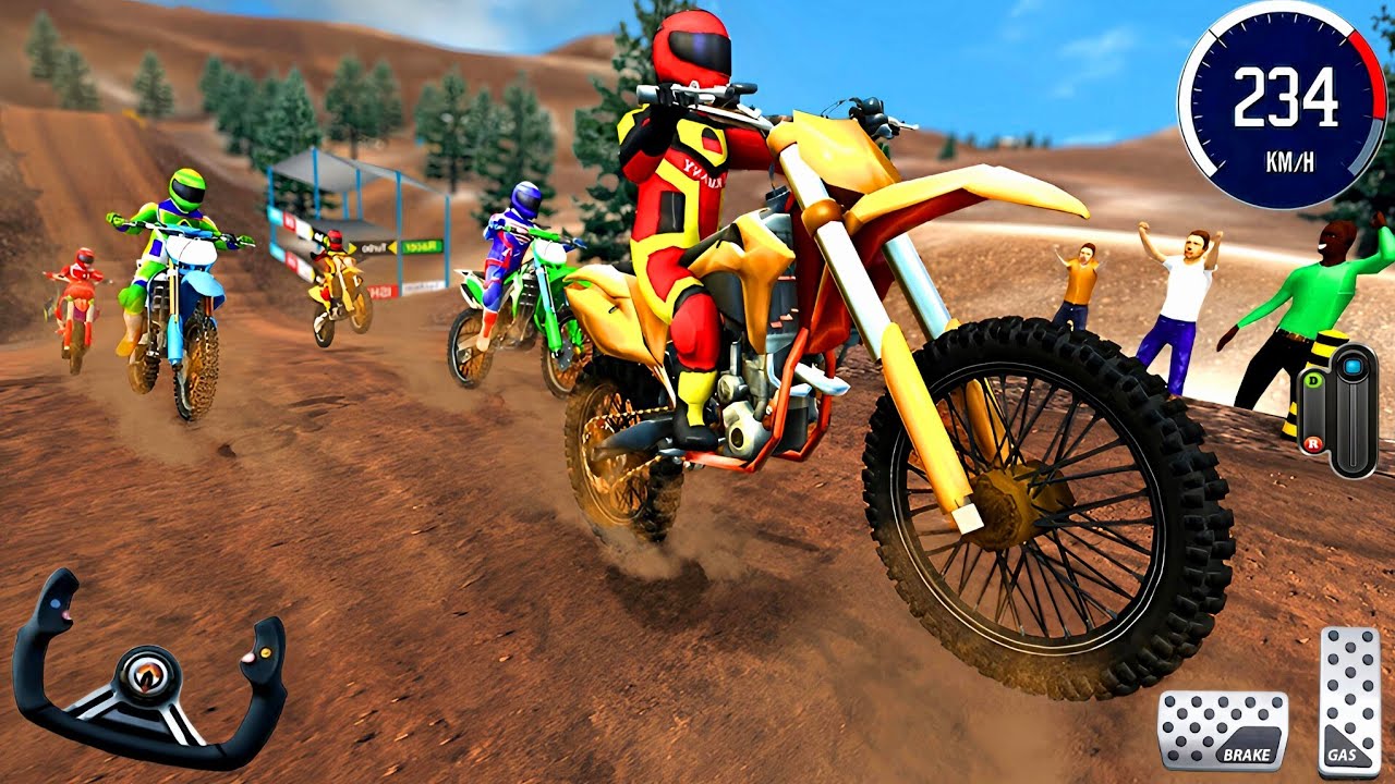 Uphill Offroad Motorbike Racing 3D - MX vs ATV Legends Motocross Dirt Bike Stunt - PC GamePlay #3