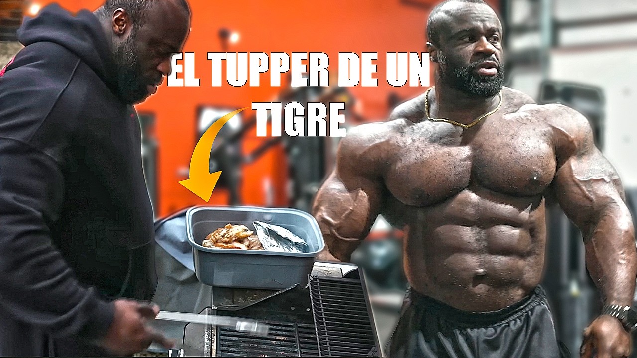 SAMSON DAUDA DIETA COMPLETA DE VOLUMEN PARA 160 KG DE MUSCULO Y LA SOPRESA DE NICK Y WESLEY VISSERS