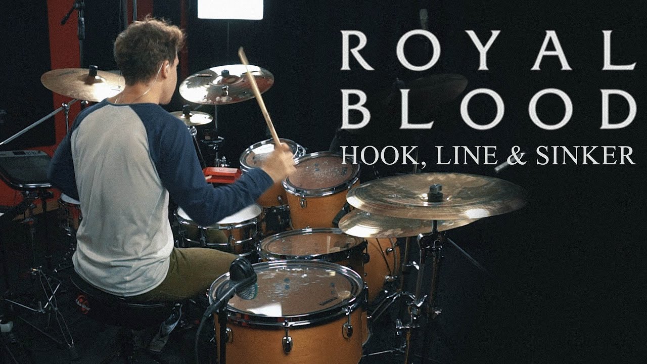 Ricardo Viana - Royal Blood - Hook, Line & Sinker (Drum Cover)
