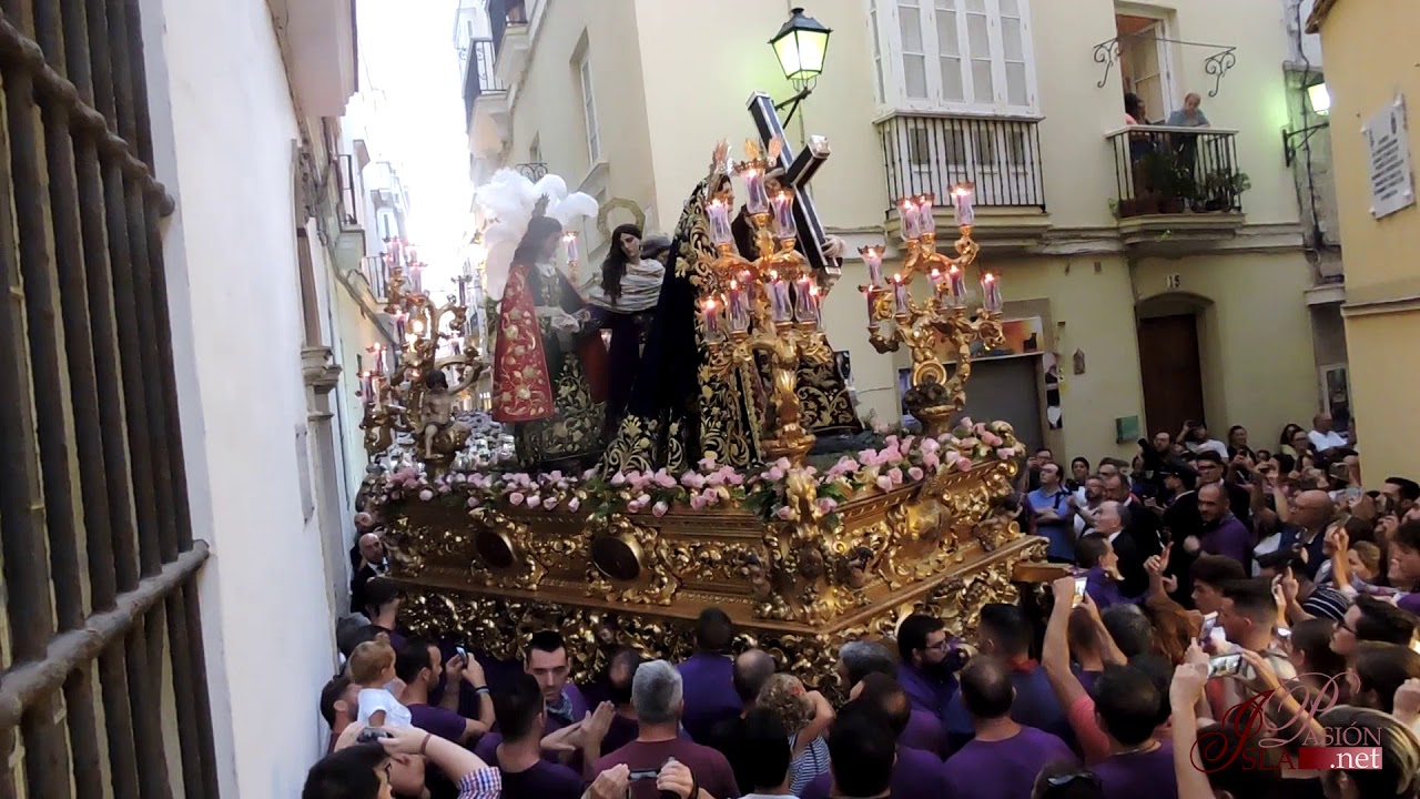 Procesión extraordinaria Afligidos (Cádiz) | Calle Compañía | 2019