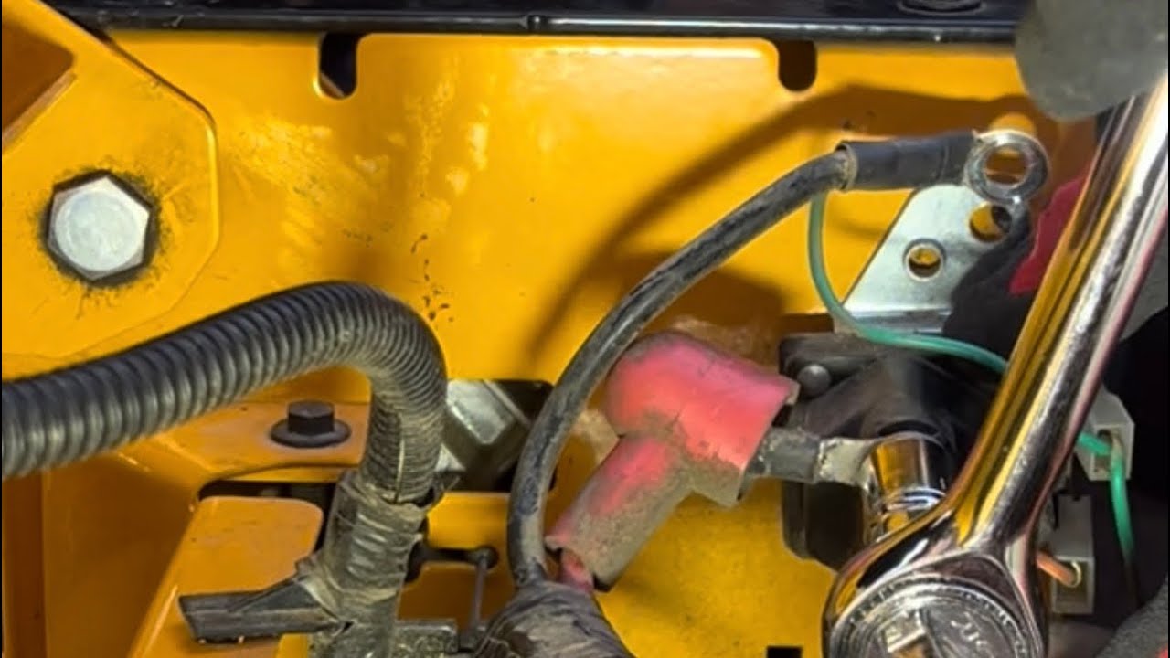 DIY Cub Cadet ZT1 54” Solenoid Replacement 😉🔧🚜 #diy #mower #cubcadet 