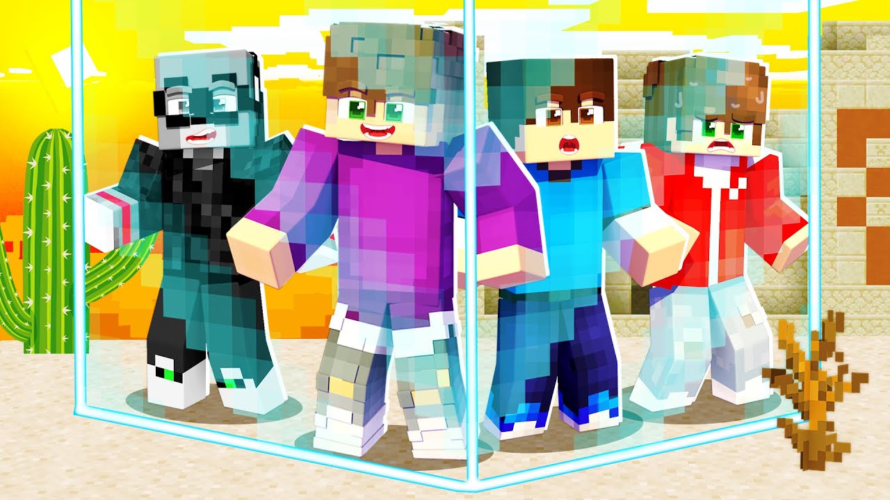 100 ΕΠΙ 100 ΕΡΗΜΟΣ στο Minecraft!