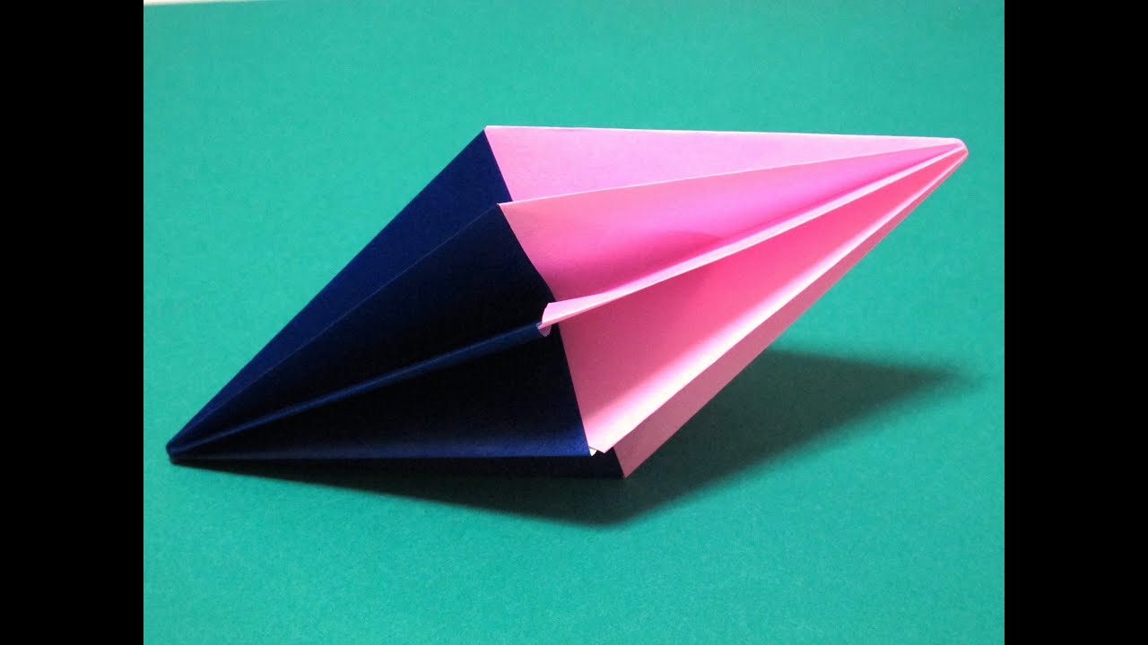 Origami - How to make a Diamond (Christmas Decoration)