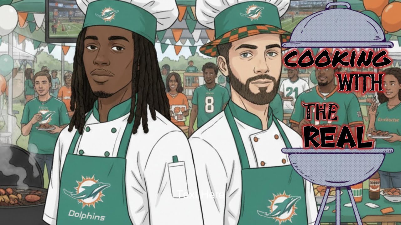 Cooking with the Real: Your Miami Dolphins Foodcast- Real Talk, Real Eats, Real Vibes, Real Treats!