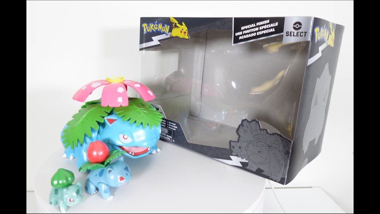 Распаковка и обзор набора Pokemon Select Evolution Multi Pack: Бульбазавр, Ивизавр и Венузавр.