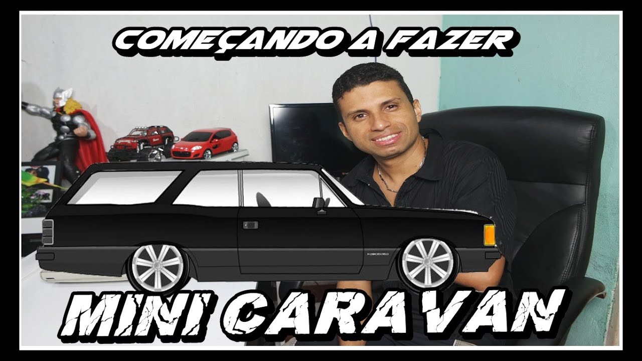 Caravan com controle remoto - Como fazer (Parte 01)