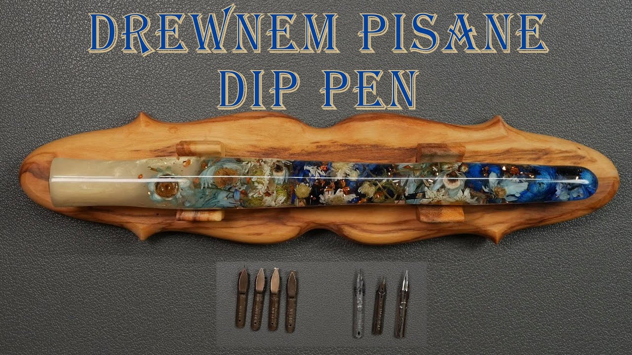 Porte-Plume Drewnem Pisane and 7 plumes de calligraphie : présentation, essai et avis