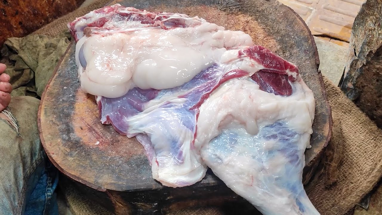 Amazing Mutton Cutting Skills | Big Goat Meat Cutting Skills Live | Goat Mutton Cutting Video