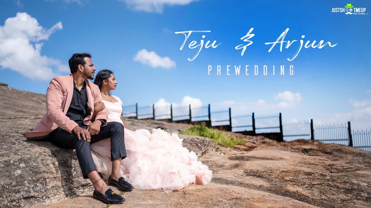 NEENAADE NAA - YUVARATHNAA || NANDHI HILLS PREWEDDING 4k VIDEO || ARJUN & TEJU || JUSTSHOOTMEUP
