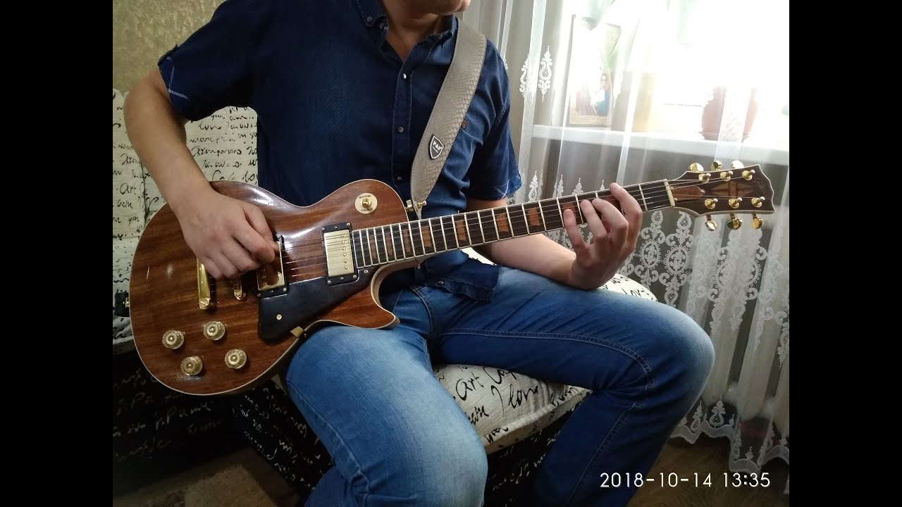 How to build a Les Paul style guitar from scratch / Как я построил свой Лес Пол с нуля