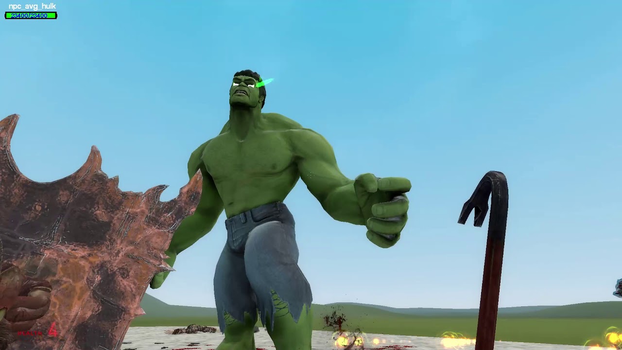 Hulk Vs Everything (Gmod)