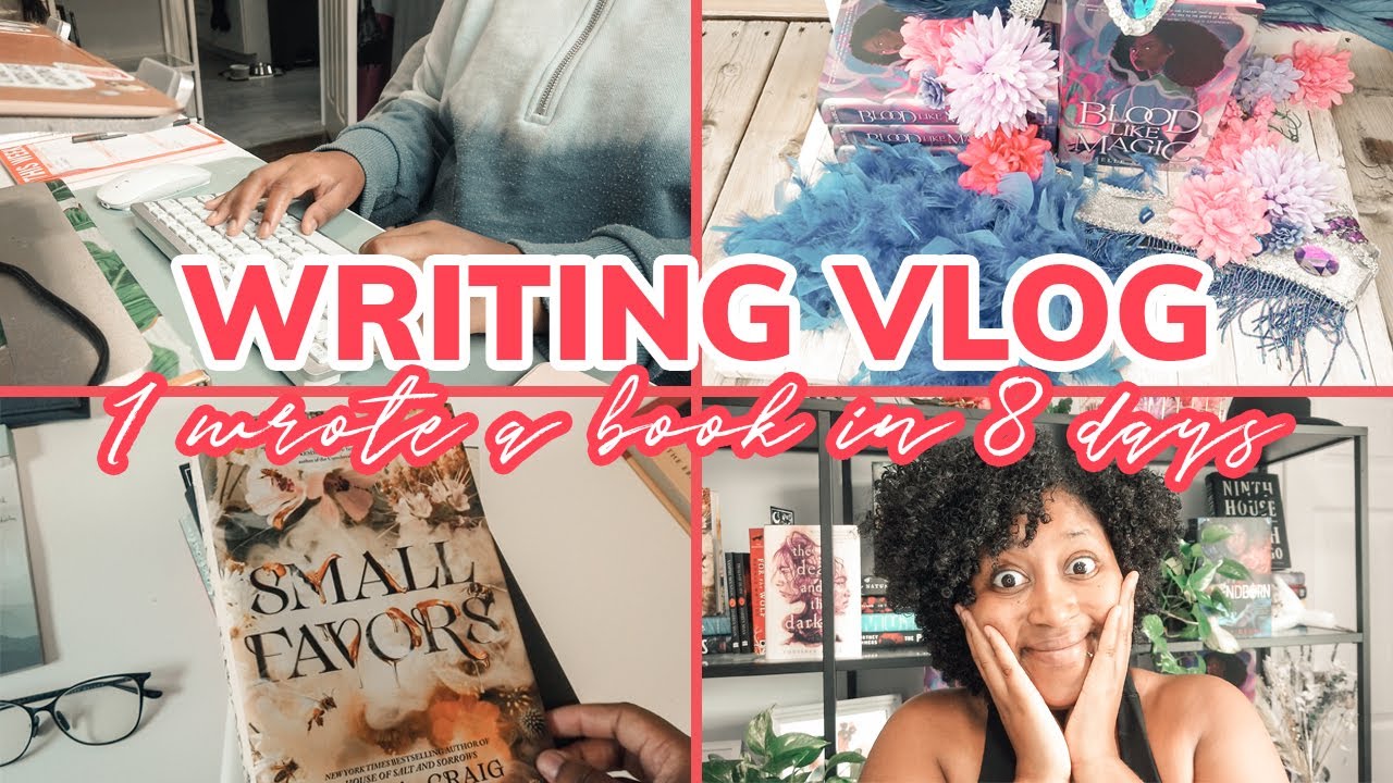 Writing Vlog: I Wrote a Book in 8 Days [CC]