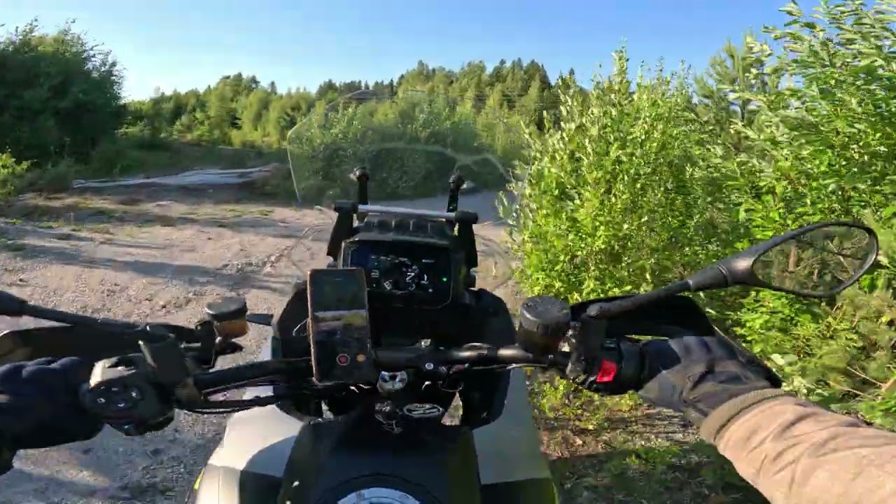 Moto Guzzi Stelvio 2024 first experience on rocky terrain