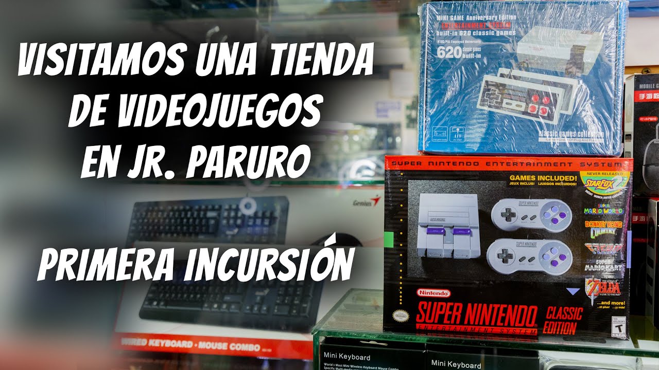 Visitamos una Tienda de Videojuegos en Paruro | Importaciones Nacho | Lima, Perú