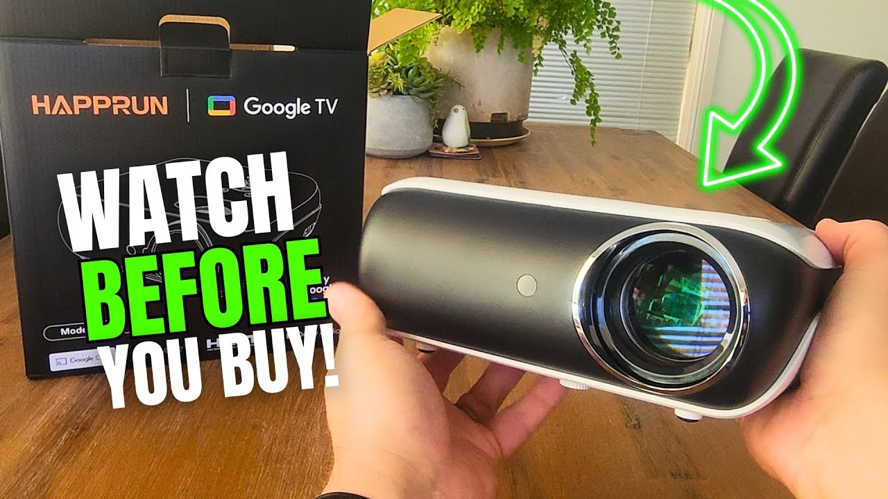 I TESTED the HAPPRUN Google TV Projector