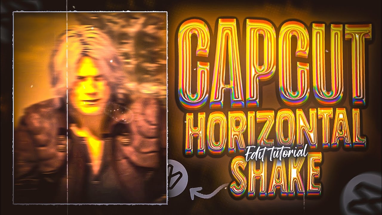 How To Make Horizontal Shake Edit In Capcut Tutorial || DarkJen