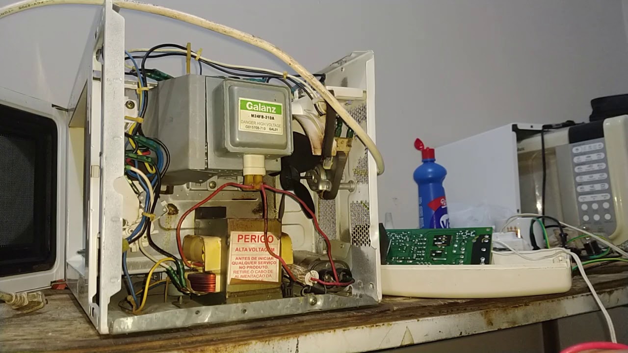 MICRO-ONDAS CONSUL 17L NÃO FUNCIONA BOTÃO INICIAR | Parte 1