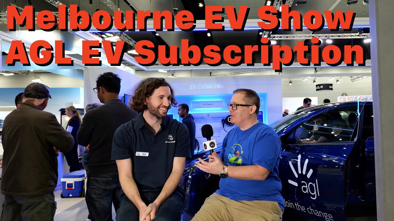AGL EV Subscription service at the Melbourne EV Show 2023