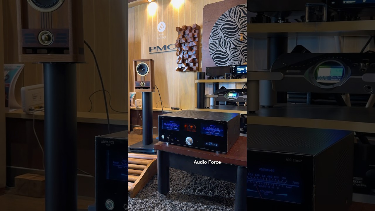 Fyne Audio Vintage 5 paired with Advance Paris A10 Classic : Pure luxury in every note. ✨