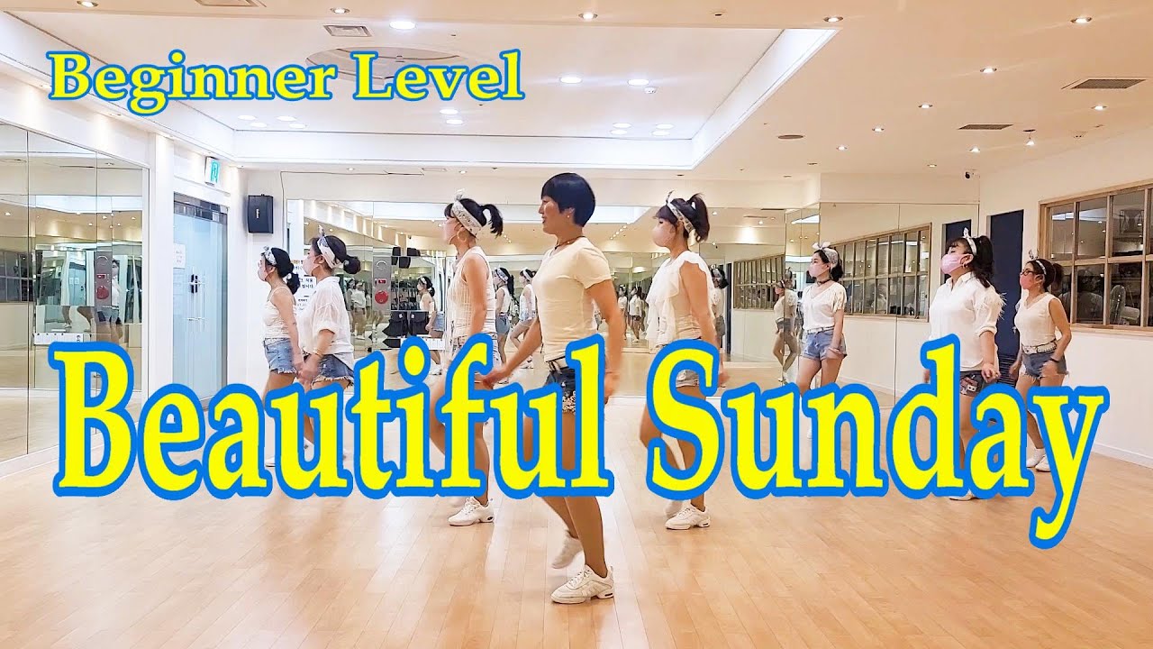 Beautiful Sunday Line Dance (Beginner Level)