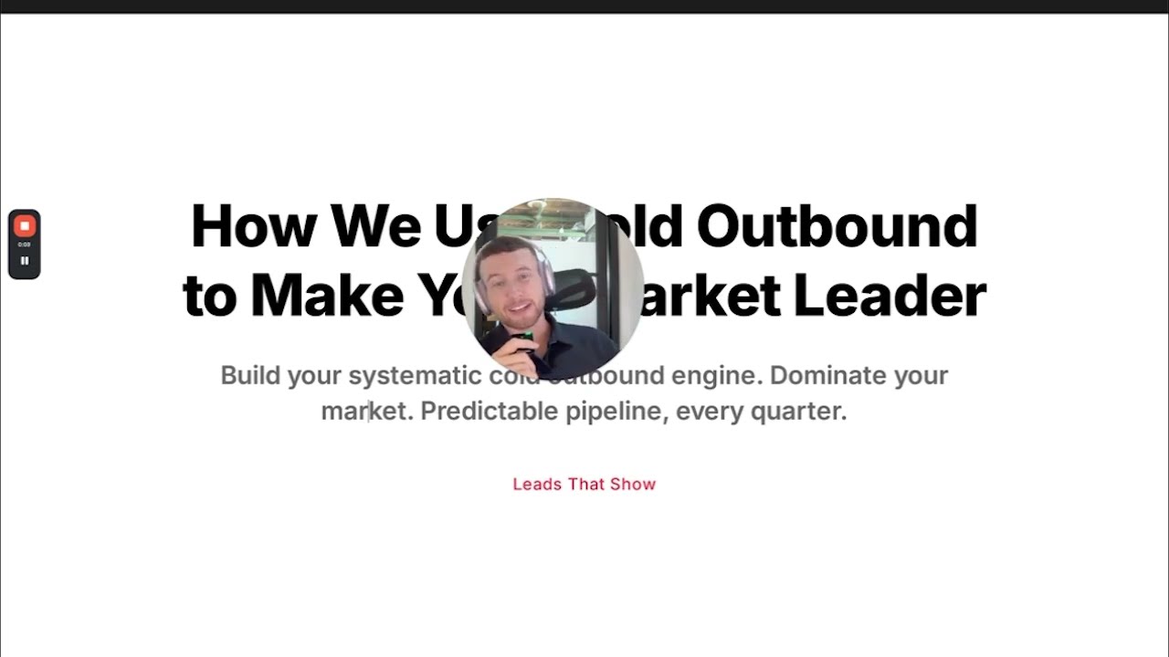 Why Cold Outbound is the BEST Way to DOMINATE Your Market