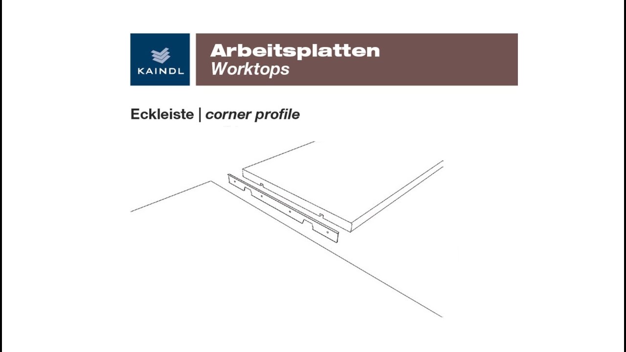 Eckleiste | corner profile 40 mm