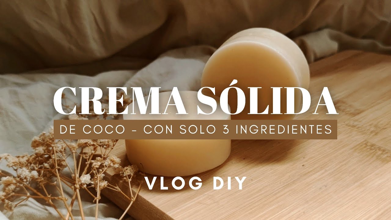 CREMA SÓLIDA DE COCO | CON SOLO 3 INGREDIENTES - Raíz de Menta 🌱