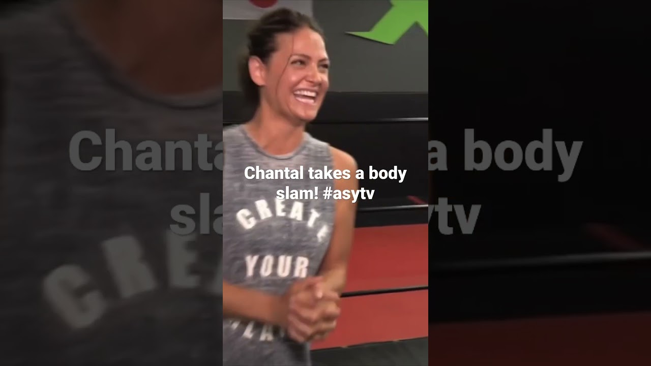 Chantal takes a body slam! 