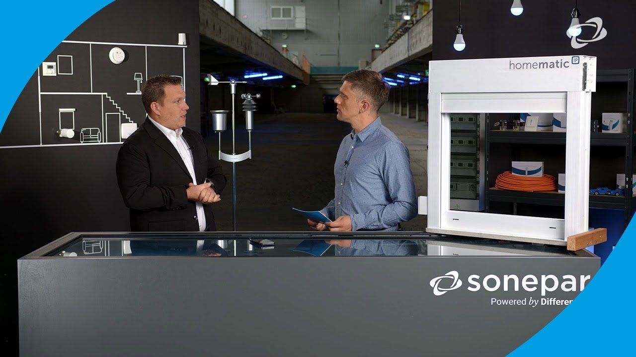 Sonepar-Weiterhelfer – Smarte Lösungen für Beschattung mit Homematic IP