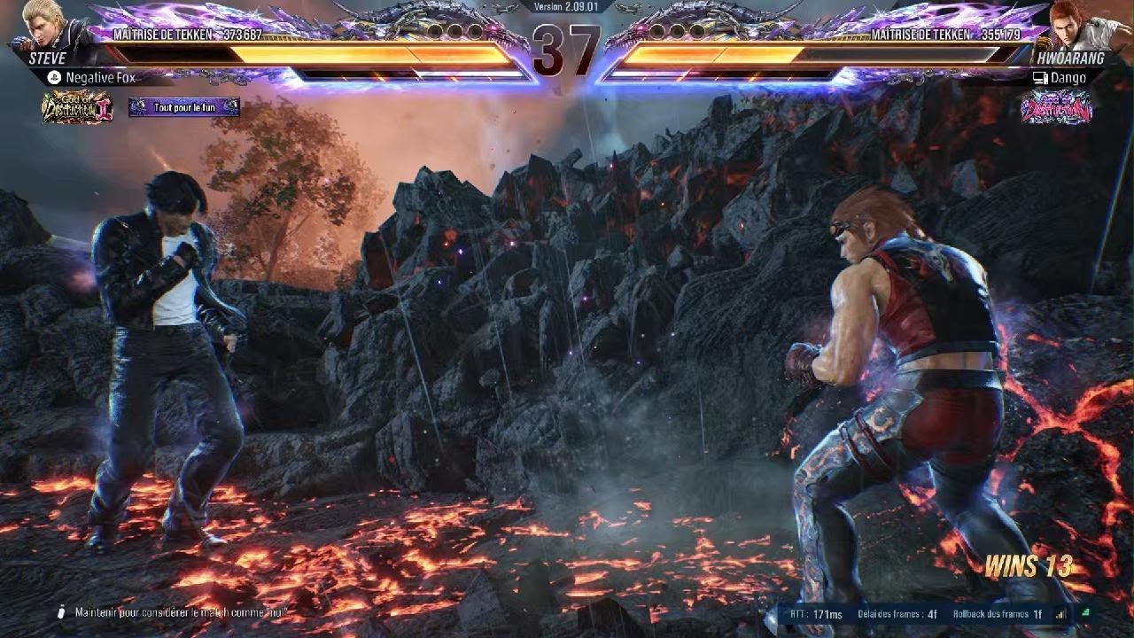 TEKKEN8_SuperBoy( STEVE )_Vs_Dango( HWOARANG )_Season2