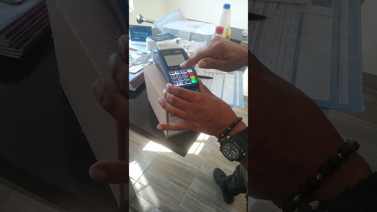 Cobrar con terminal BBVA