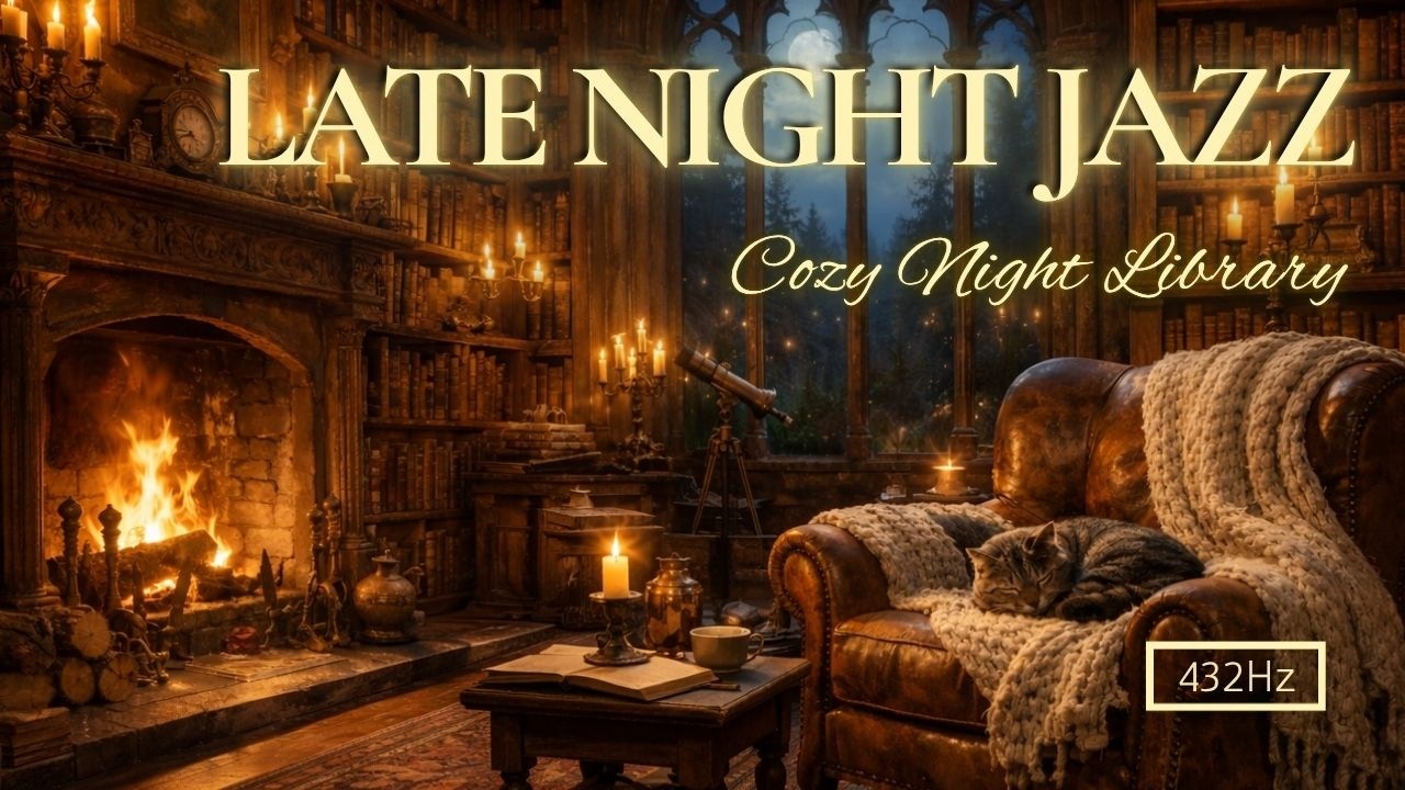 Late-Night Jazz Grooves 🌙 | Calm, Expressive After-Hours Mood (432Hz)