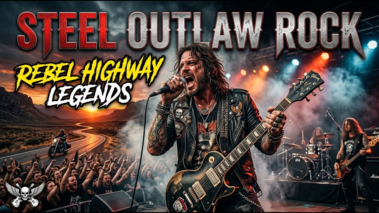 Steel Outlaw Rock ⚡ Rebel Highway Legends #steeloutlawrock