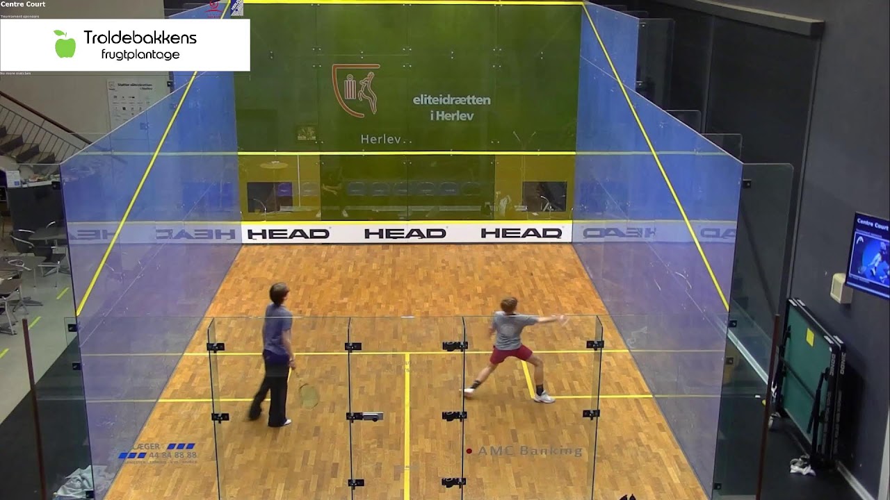 Squash JGP4 2025 Lørdag- Center Court
