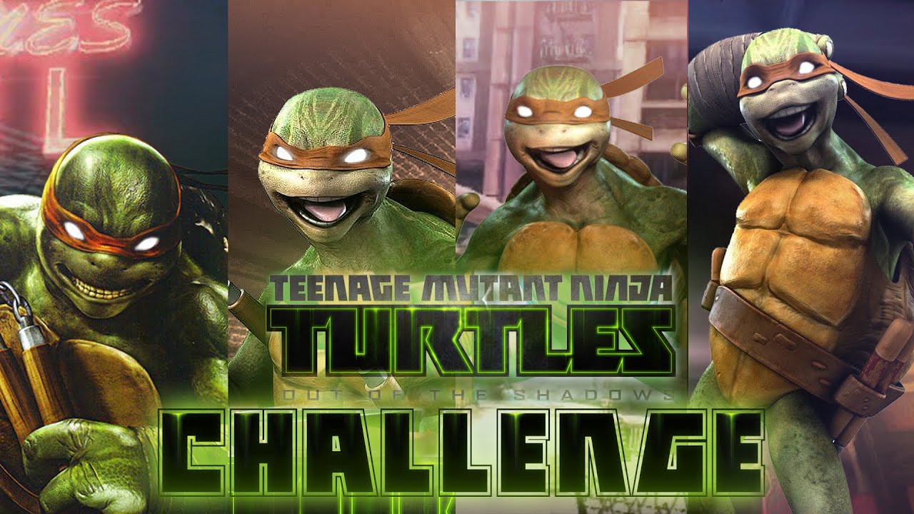 TEENAGE MUTANT NINJA TURTLES: OUT OF THE SHADOWS - MICHELANGELO [CHALLENGE & TRUE NINJA MODES]