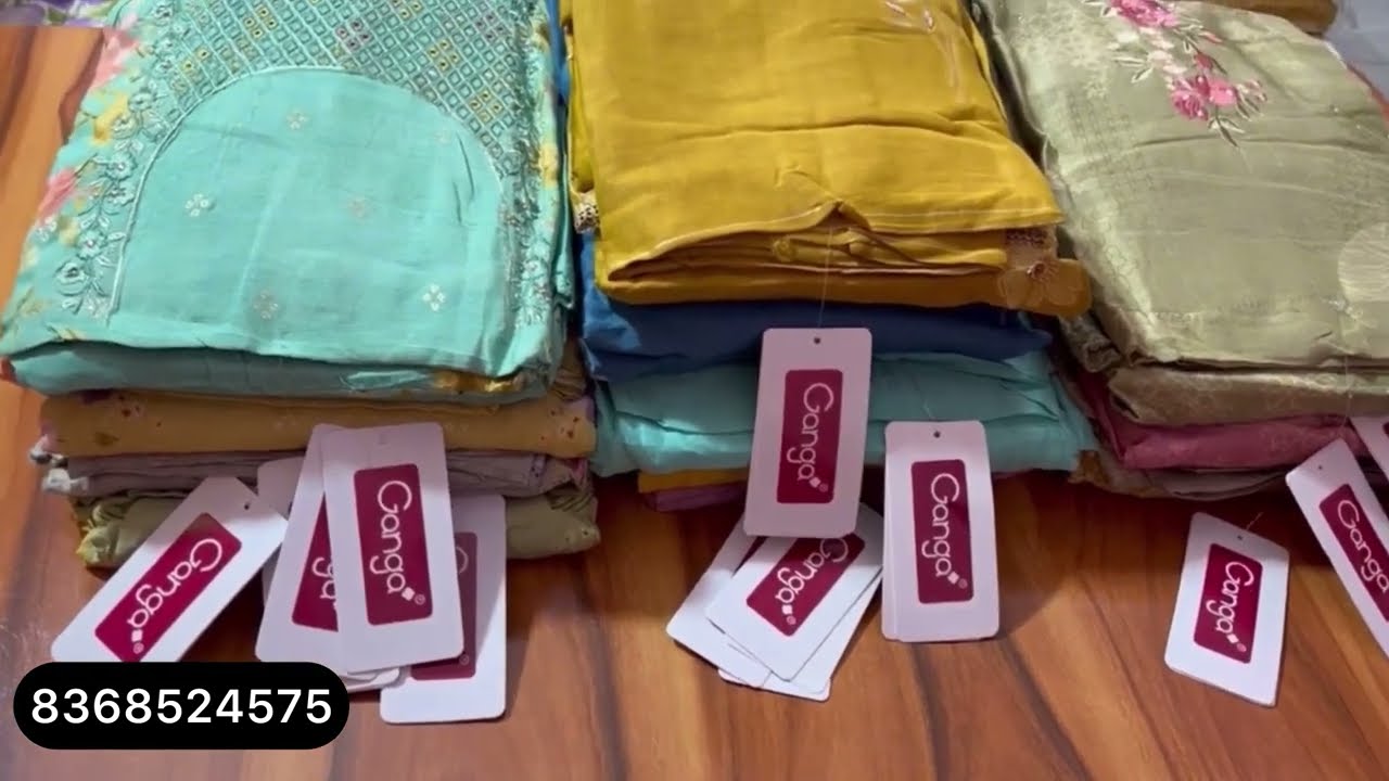 New Ganga Suit की डिजाइनर रेंज की रेलगाड़ी एक से बढ़कर एक खूबसूरत सूट | designer Suit गंगा सूट #suit