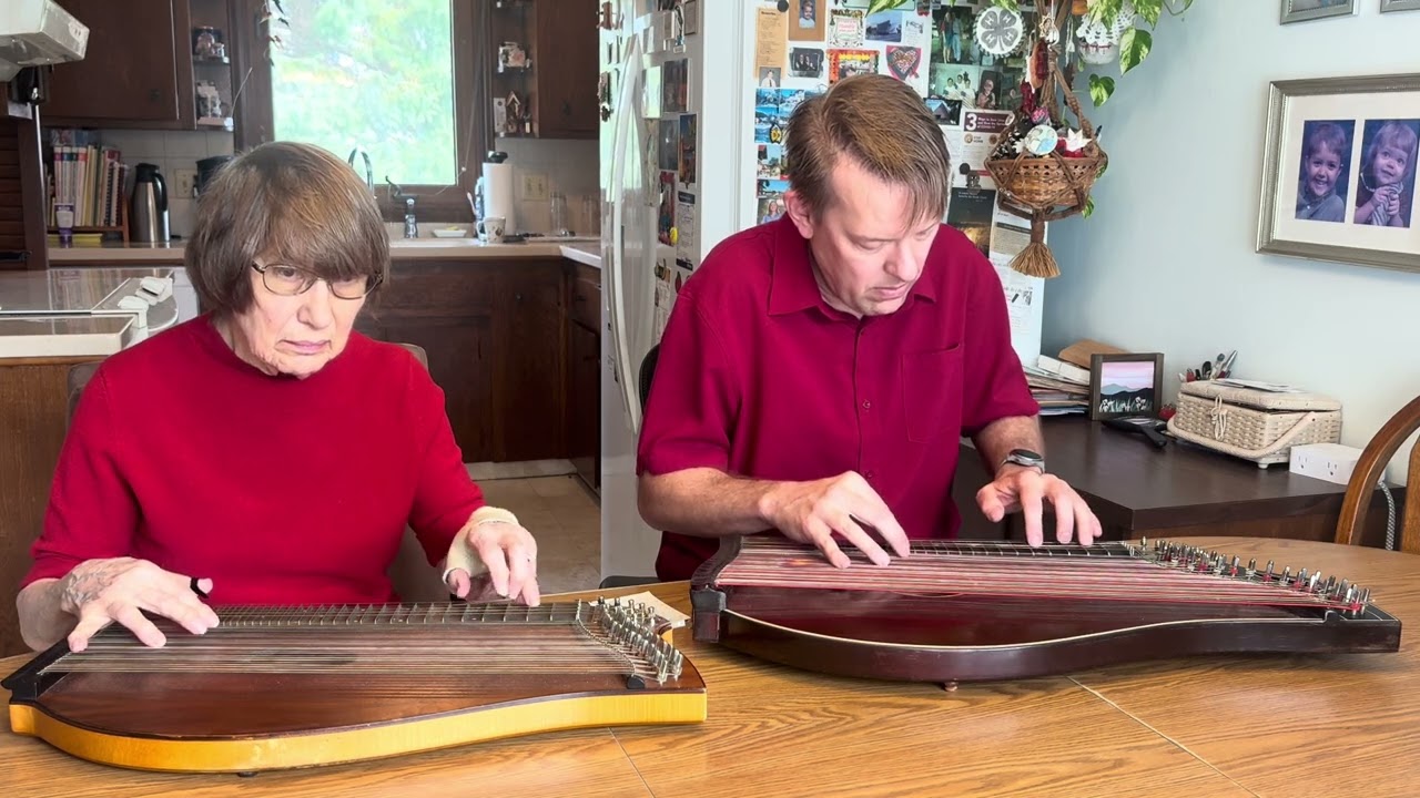 Salzburger Gloeckerl on the Bavarian zither
