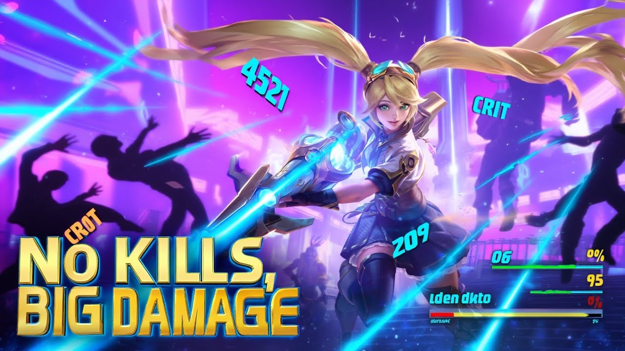 No Kills, Big Damage | Layla Gameplay (Mobile Legends)
