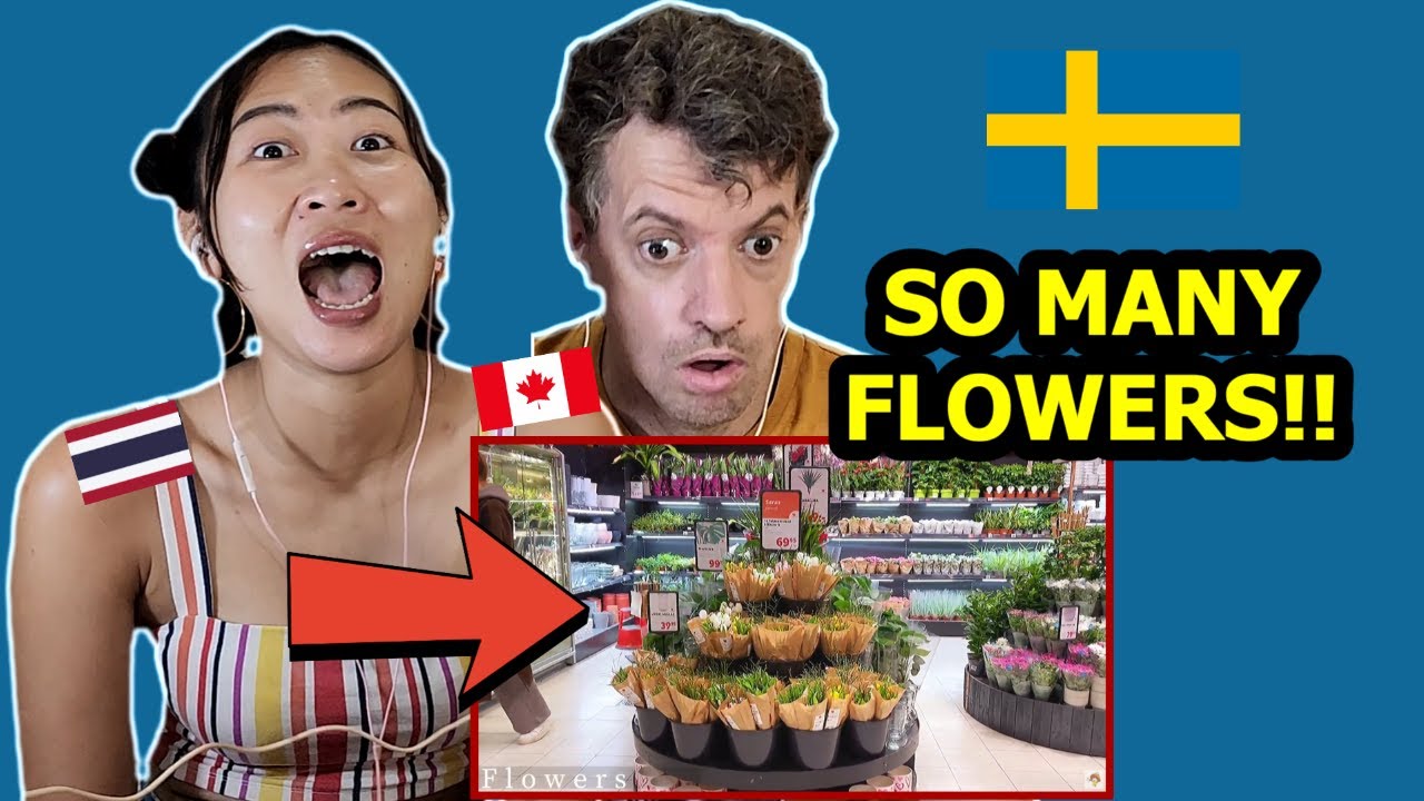 Our First Reaction to Swedish Supermarket - ICA Maxi Tour